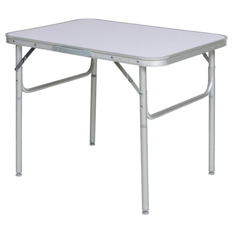 foto del prodotto tavolino pieghevole con struttura in alluminio 75x55x60 ideale per campeggio