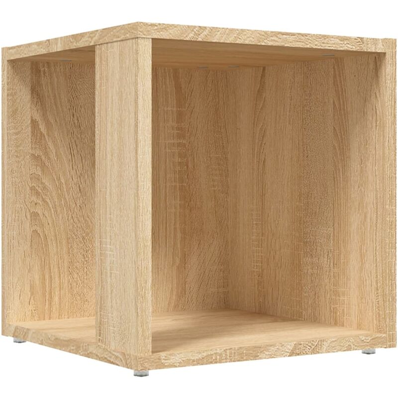 foto del prodotto tavolino porta piante mobile angolare 33 x 33 x 34,5 cm truciolato marrone dec032410