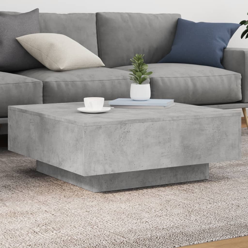 foto del prodotto tavolino salotto grigio cemento 80x80x31 cm legno multistratocod mxl 134044