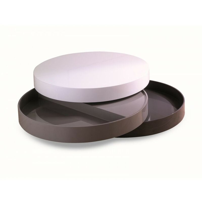 foto del prodotto tavolino salotto in 3 parti rotanti e apribili twist 1