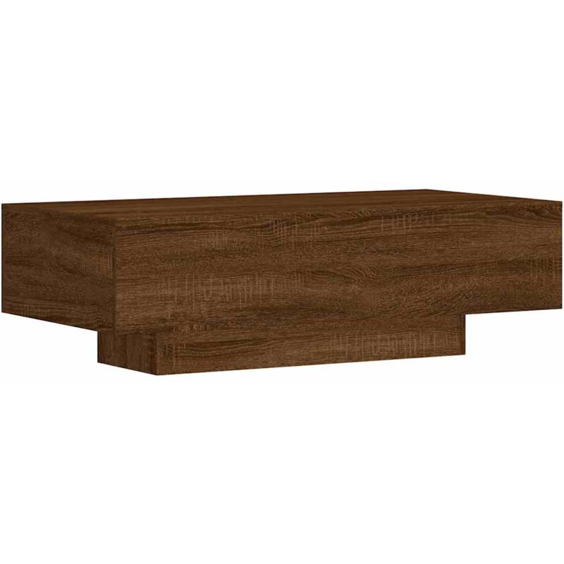 foto del prodotto tavolino salotto rovere marrone 100x49,5x31cm legno multistrato vidaxl