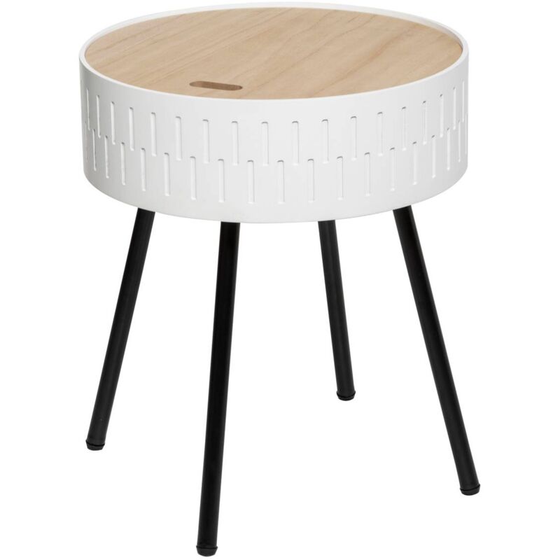 foto del prodotto tavolino shiro bianco d39cm atmosphera cr ateur d int rieur