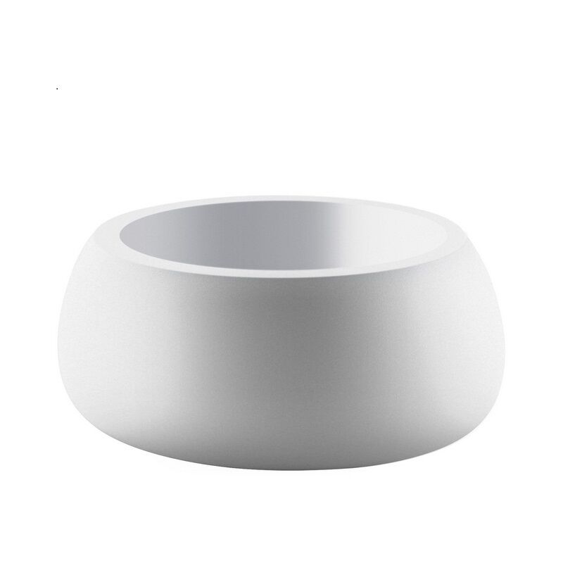 foto del prodotto tavolino t ball polietilene dm 77x33 h bianco senza piano uso esterno