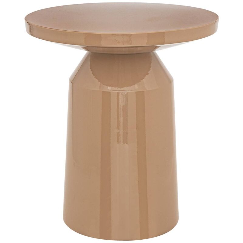 foto del prodotto tavolino totem in metallo sita beige d38cm atmosphera cr ateur d int rieur