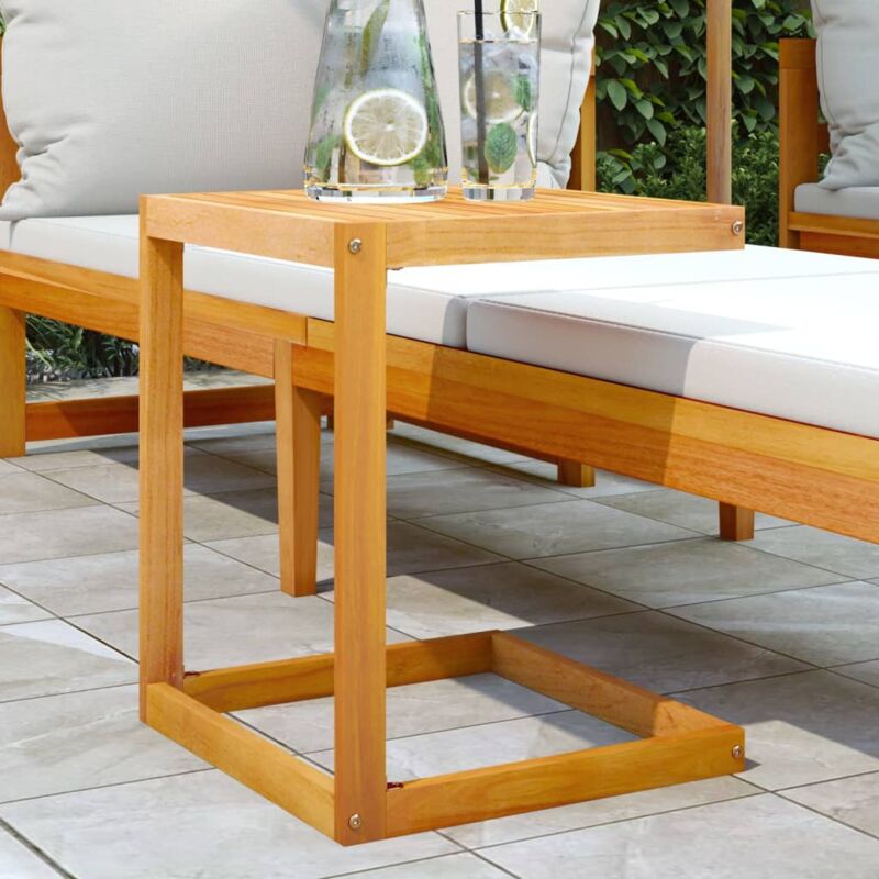 foto del prodotto tavolo a c 42x40x50 cm in legno massello di acacia vidaxl