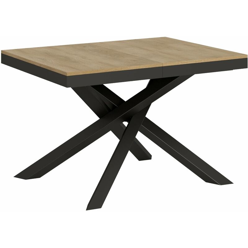foto del prodotto tavolo allungabile 120 224x90x80 cm volantis evolution quercia naturale