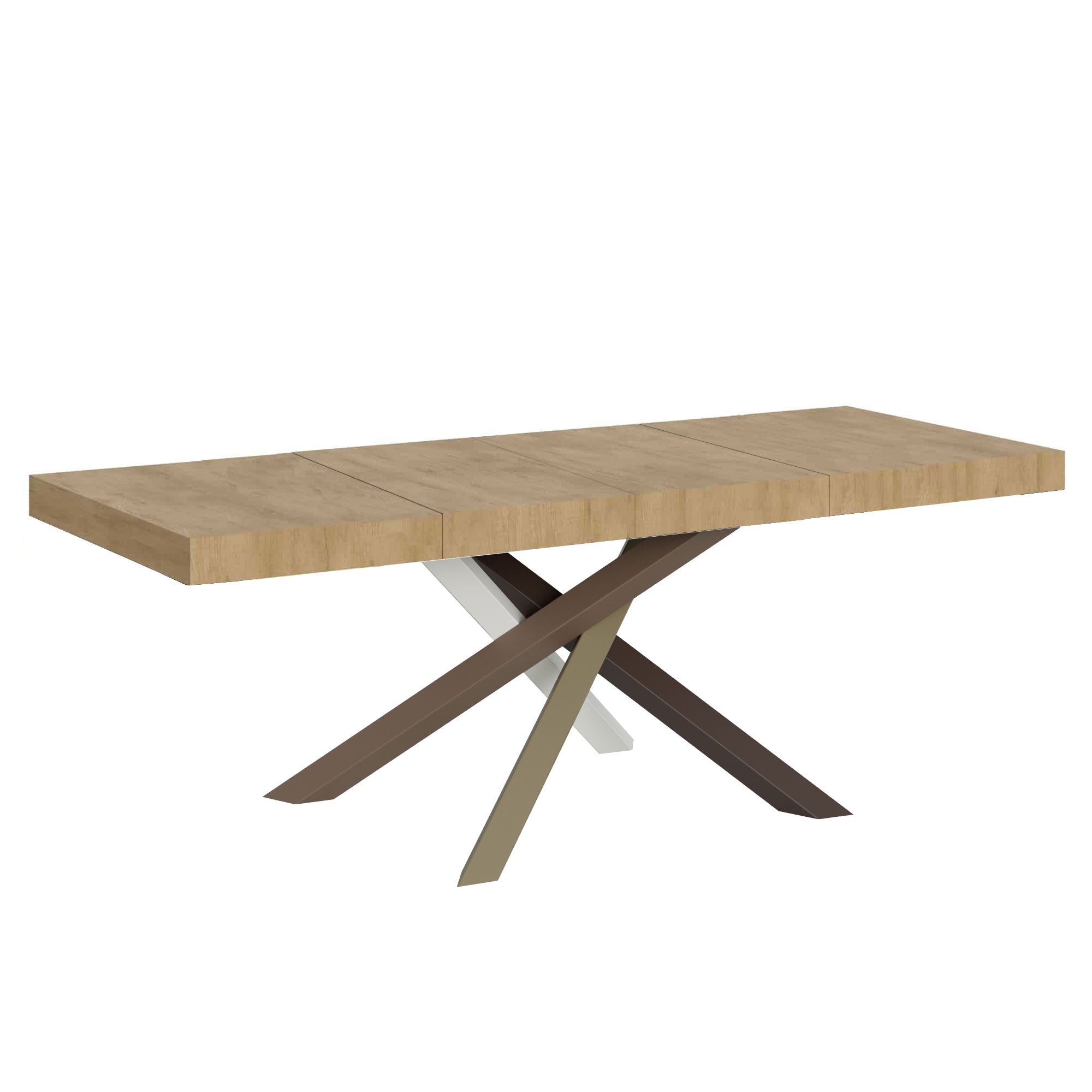 foto del prodotto tavolo allungabile 180 284x90x77 cm volantis premium quercia natura