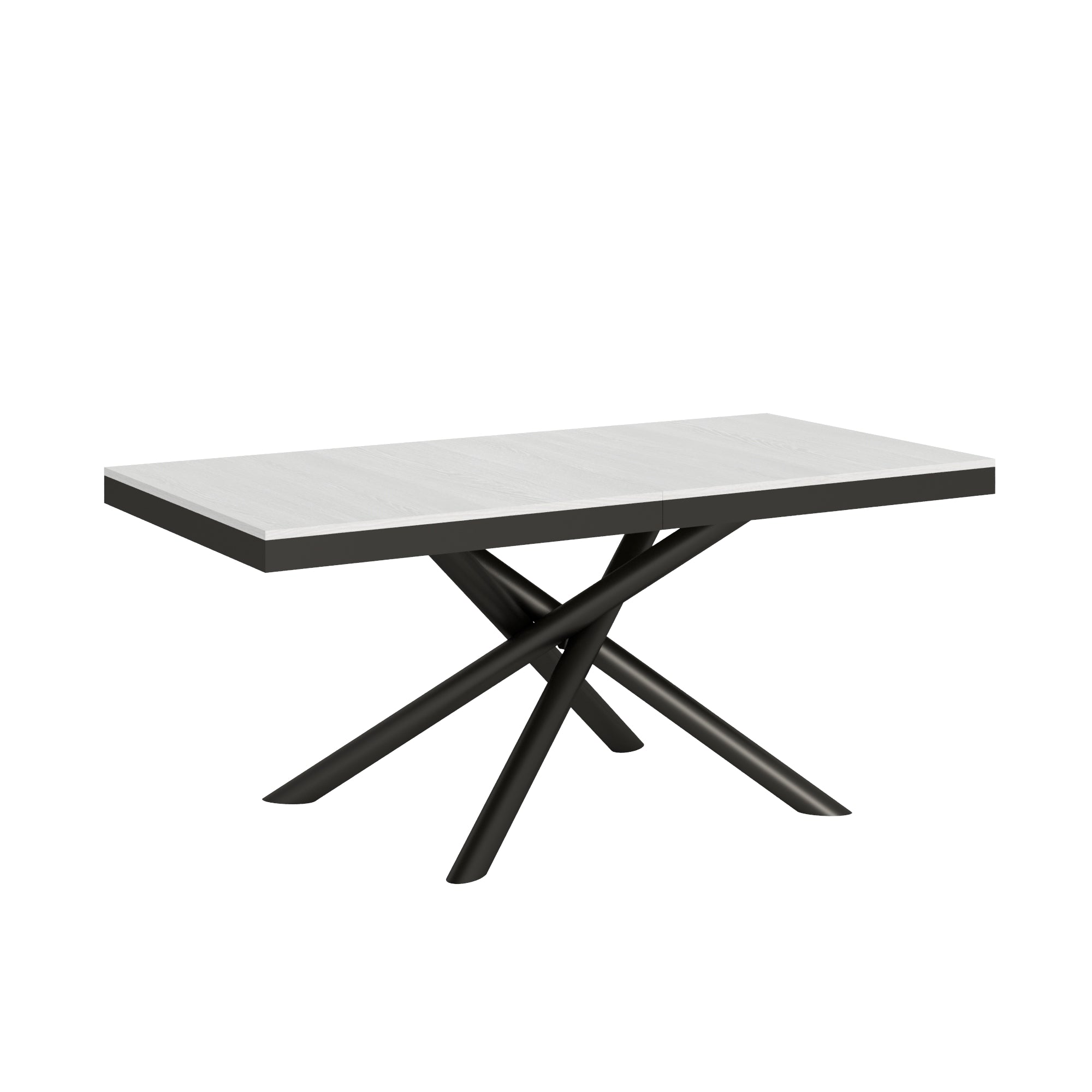 foto del prodotto tavolo allungabile 180-284x90x80 cm famas evolution bianco frassino