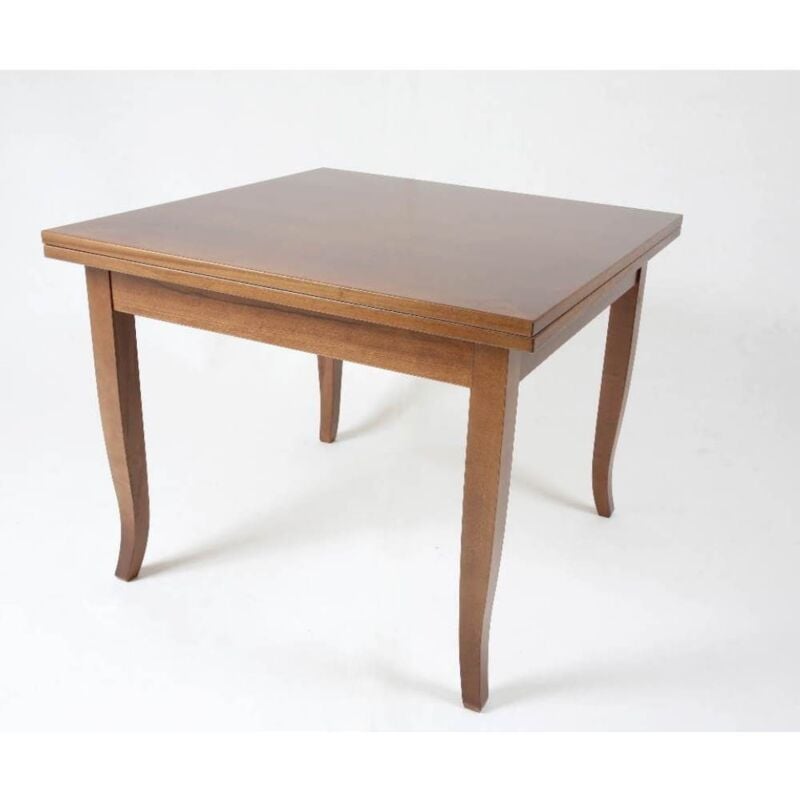foto del prodotto tavolo allungabile 90x90 noce