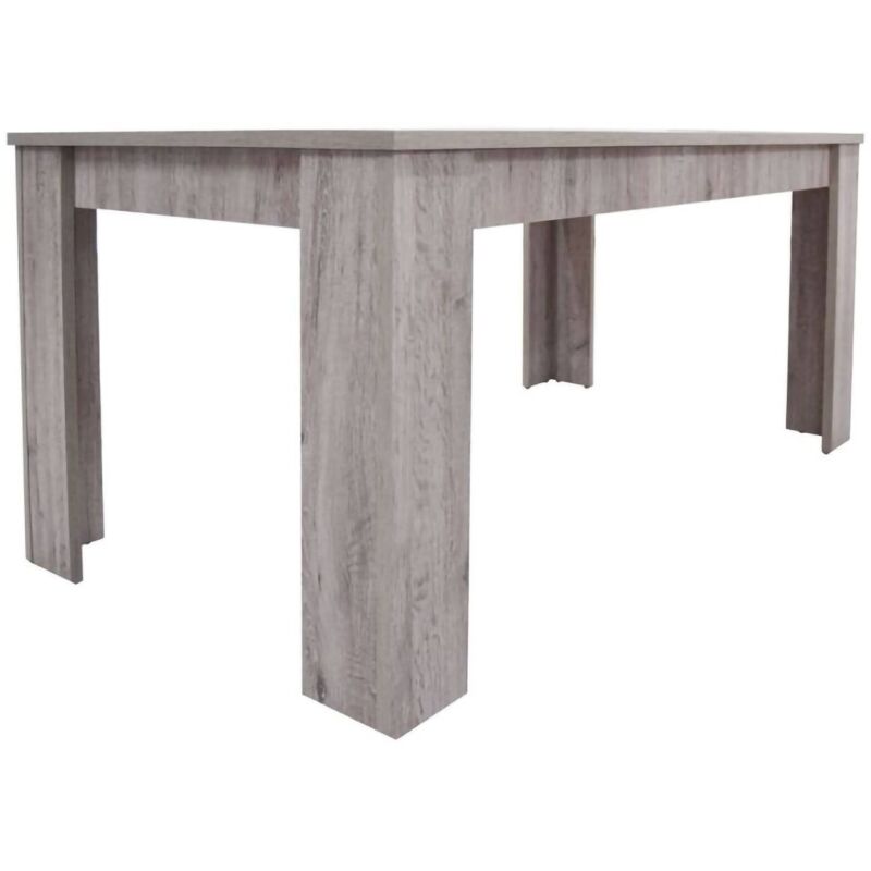 foto del prodotto tavolo allungabile artino, consolle allungabile, tavolo da pranzo allungabile, consolle estensibile da cucina, 160 220x88h75 cm, rovere dmora