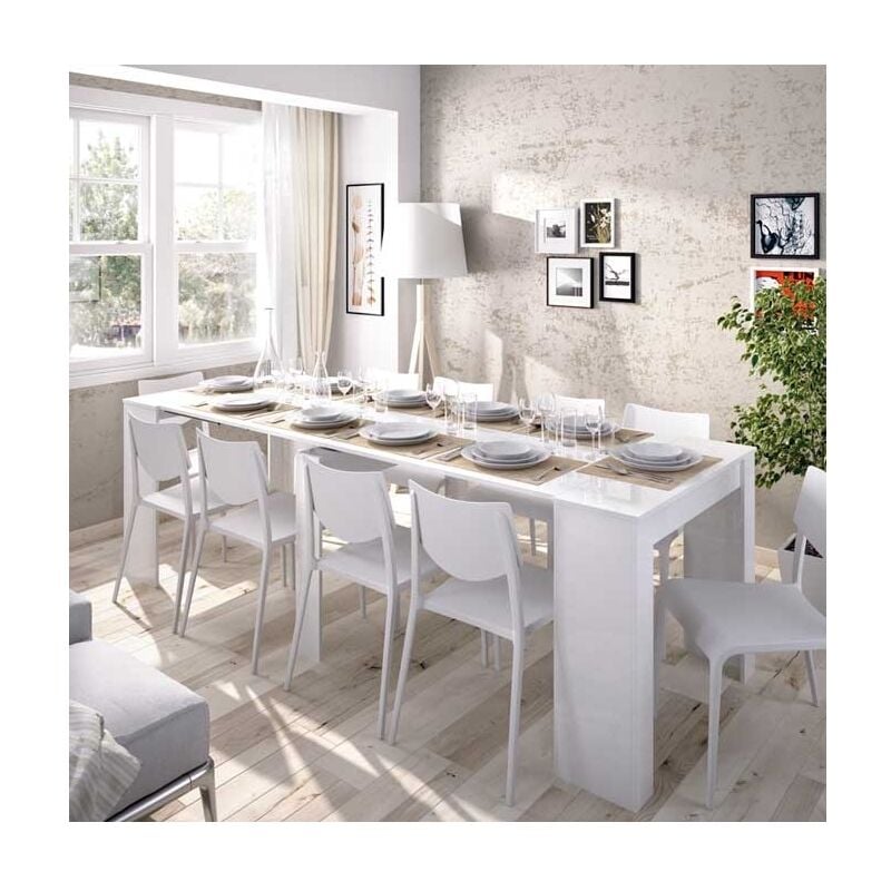 foto del prodotto tavolo allungabile lexa xl bianco