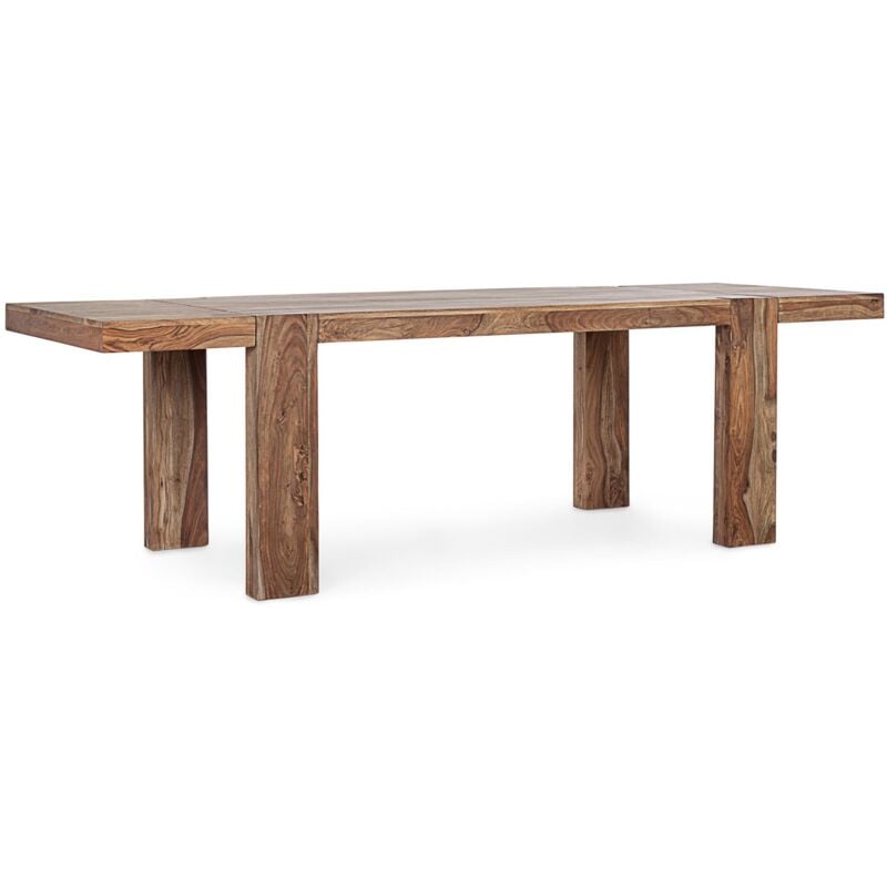 foto del prodotto tavolo allungabile sunderland rettangolare, con gambe, in legno sheesham da 175 265 x 90 cm