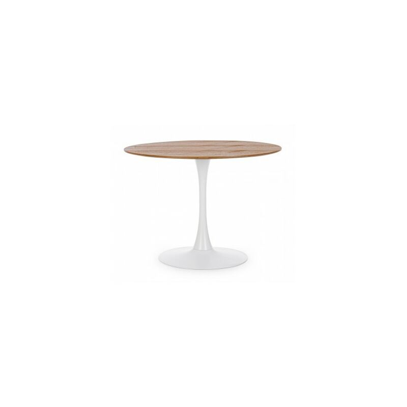 foto del prodotto tavolo bloom top veneer d100 bizzotto andrea