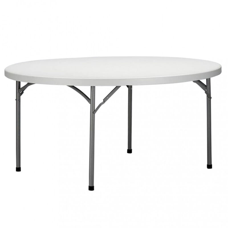 foto del prodotto tavolo catering rotondo pieghevole 120 cm cate