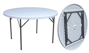 foto del prodotto tavolo catering rotondo pieghevole wedding giardino montagna d.122 cm h.74