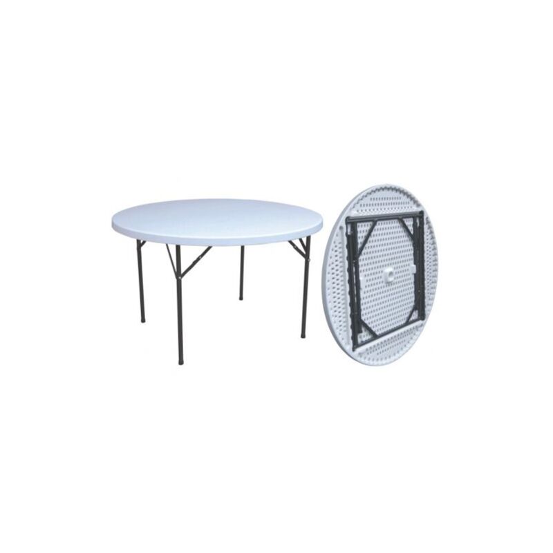 foto del prodotto tavolo catering rotondo pieghevole wedding giardino montagna d.150 cm h.74