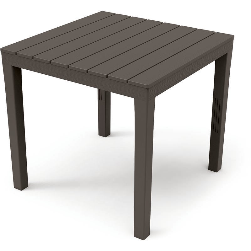 foto del prodotto tavolo componibile bali quadrato antracite 78x78 cm ipae progarden