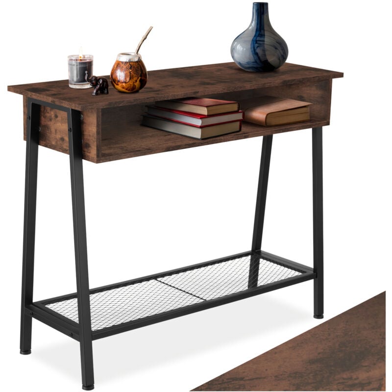 foto del prodotto tavolo console tralee 100x35x80,5cm tavolo console, console, tavolo da corridoio