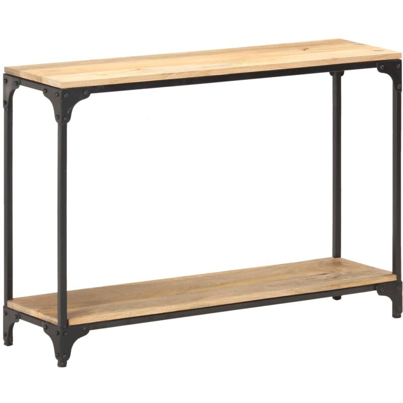 foto del prodotto tavolo consolle 110x30x75 cm in legno massello di mango vidaxl