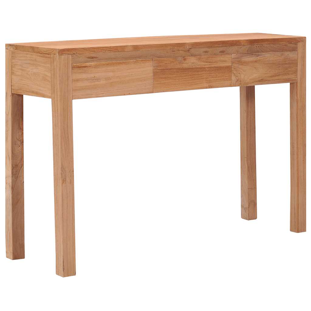 foto del prodotto tavolo consolle 110x35x75 cm in legno massello di teak cod mxl 20831