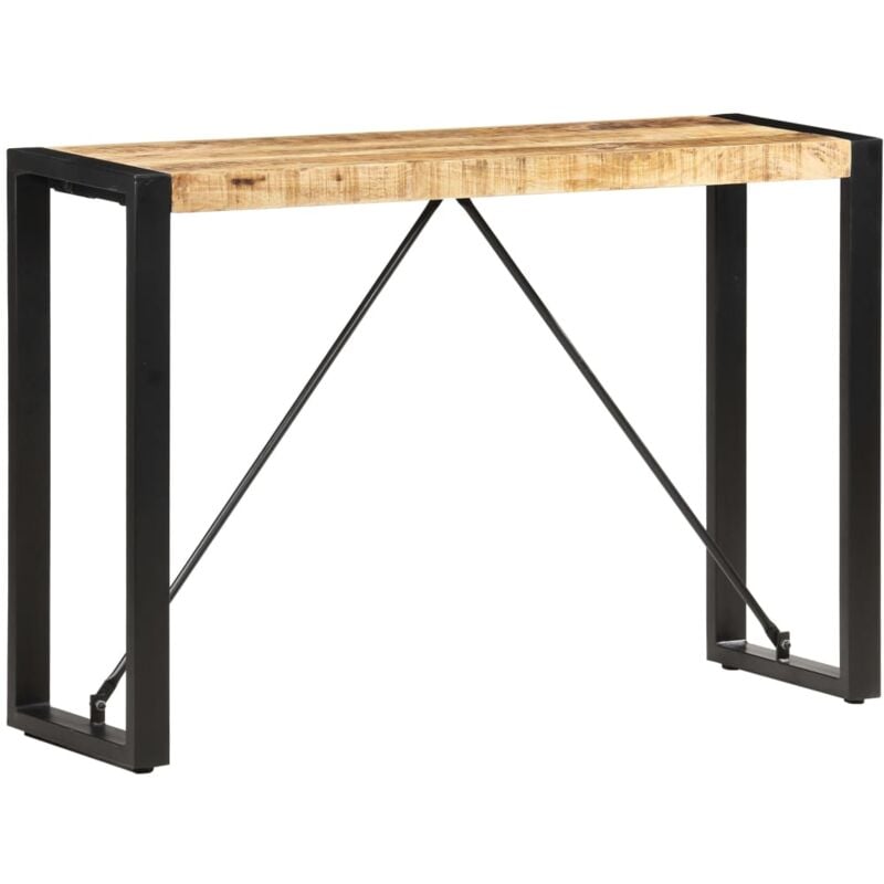foto del prodotto tavolo consolle 110x35x76 cm in legno massello di mango vidaxl 482728