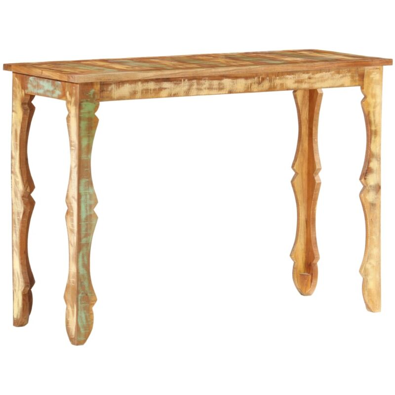 foto del prodotto tavolo consolle 110x40x76 cm in legno massello di recupero vidaxl