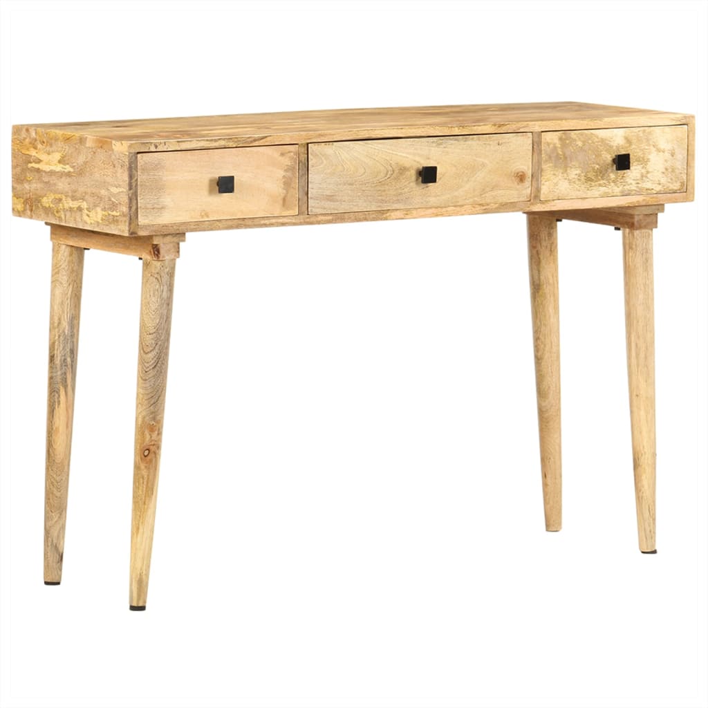 foto del prodotto tavolo consolle 115x35x76 cm in legno massello di mango cod mxl 29833