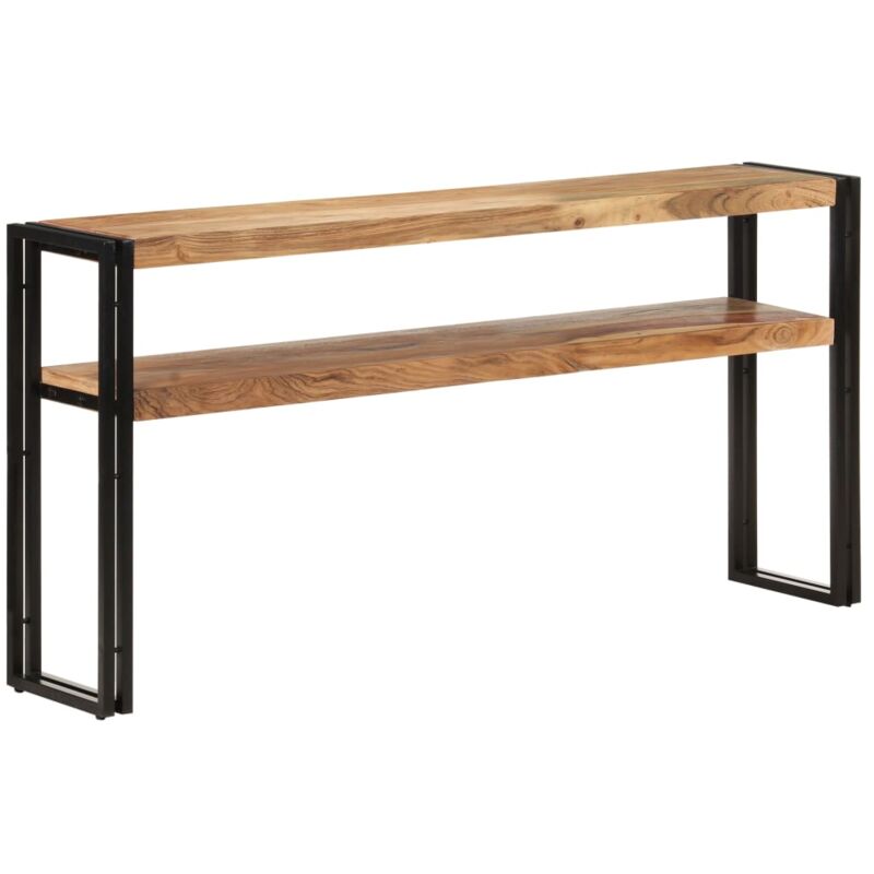 foto del prodotto tavolo consolle 150x30x75 cm in legno massello di acacia vidaxl