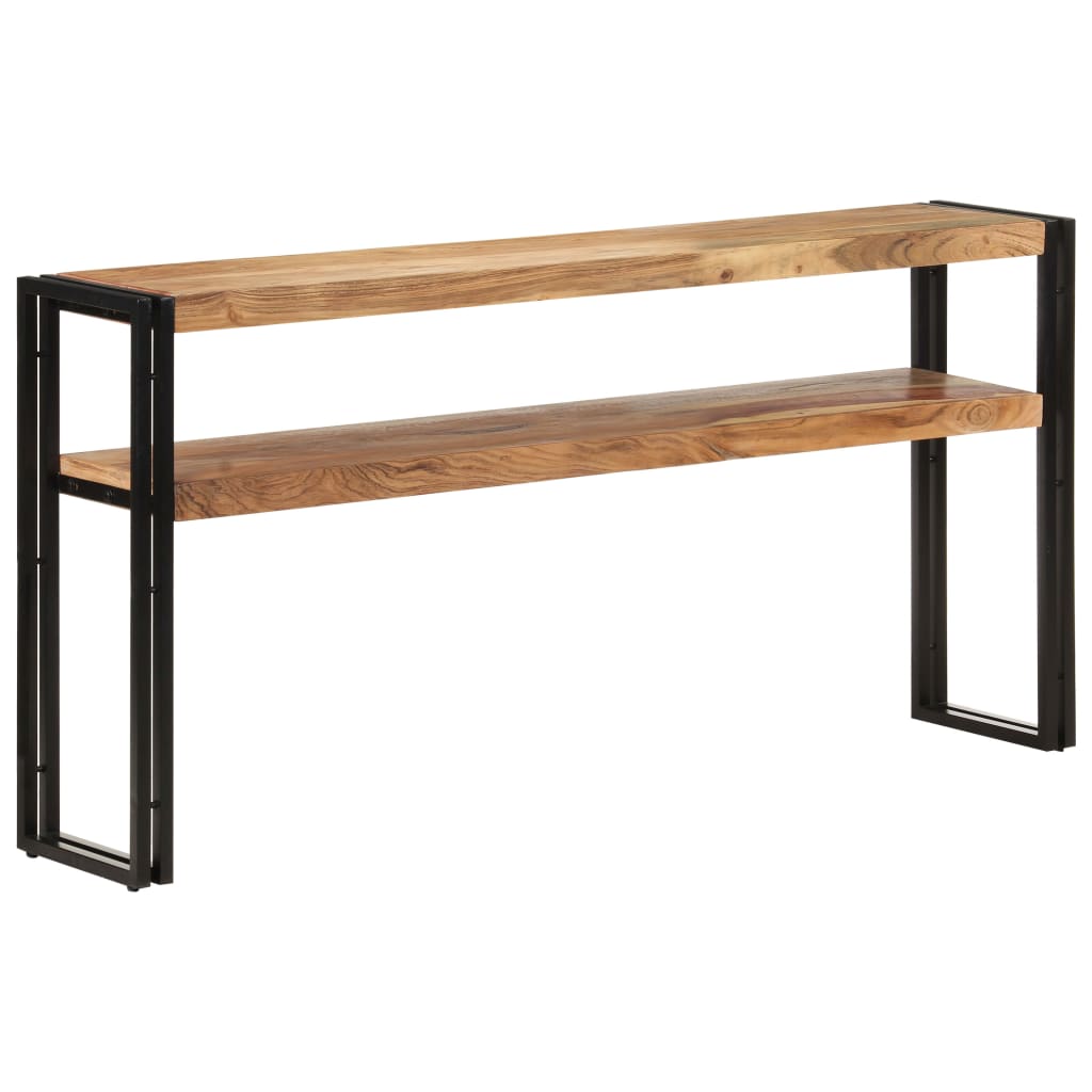 foto del prodotto tavolo consolle 150x30x75 cm in legno massello di acaciacod mxl 70539