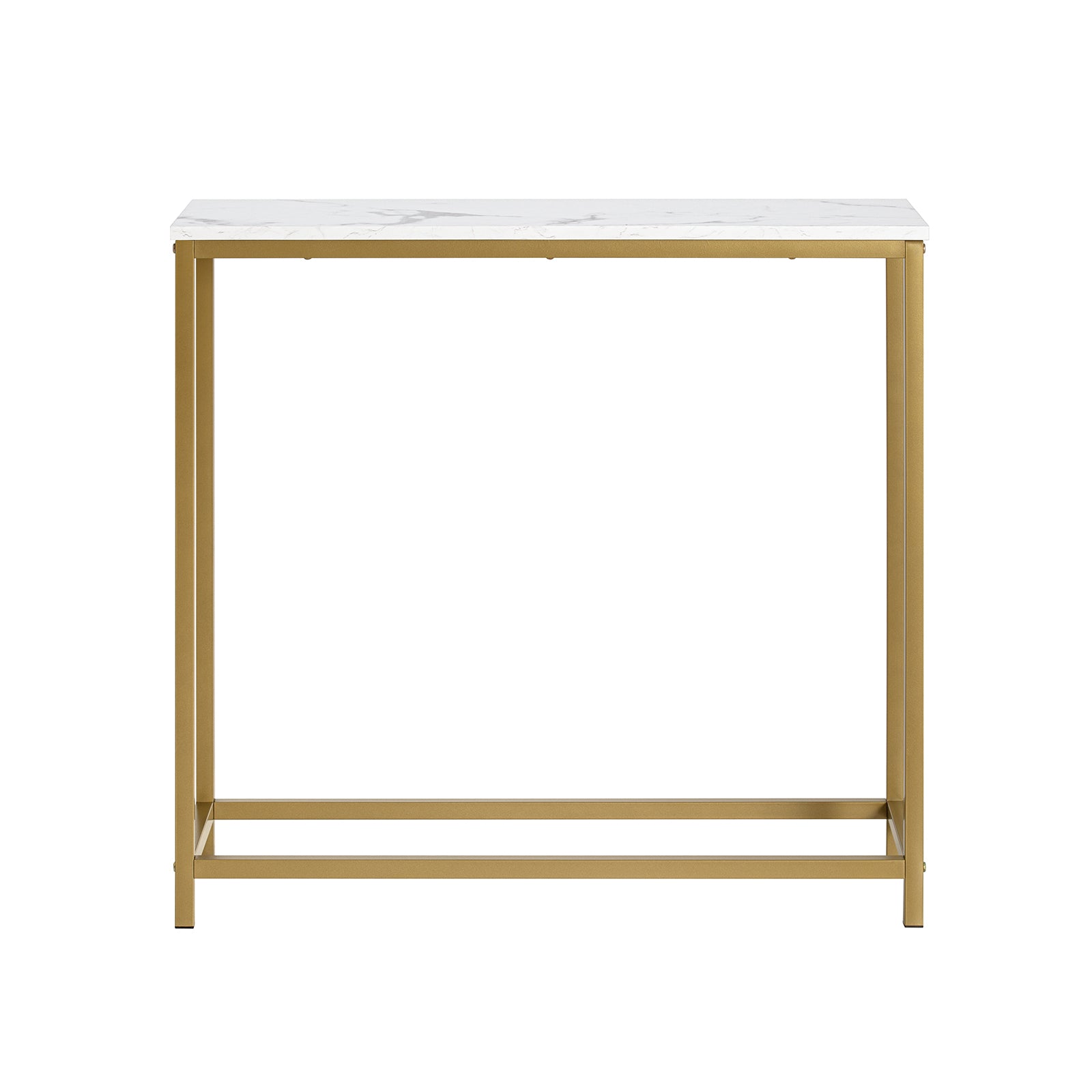 foto del prodotto tavolo consolle ingresso moderno aspetto marmo stile vintage l80p3075cm modello in marmo fsb29 g sobuy