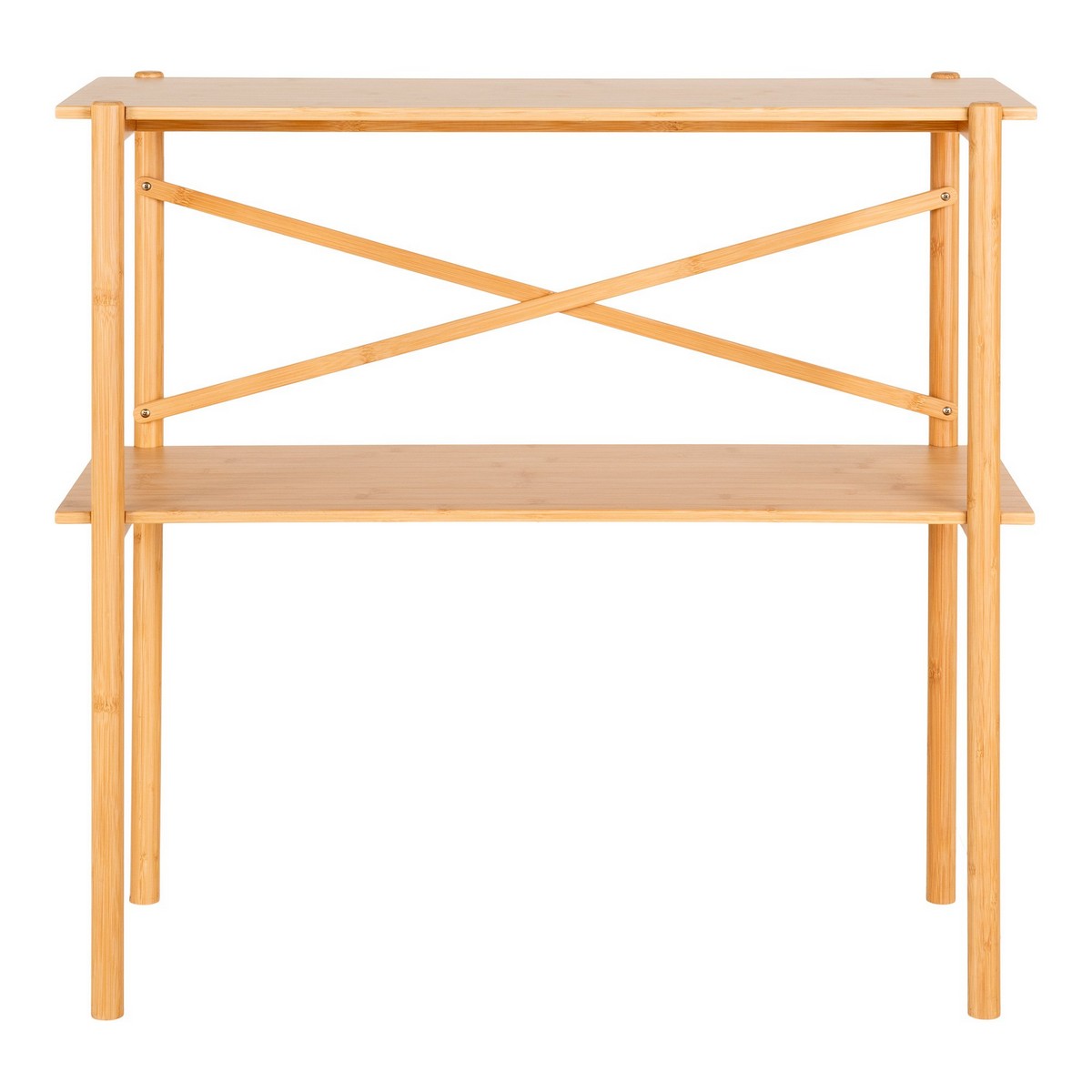 foto del prodotto tavolo consolle manaus, marrone, bamboo, 32x83x80,5 cm, epikasa
