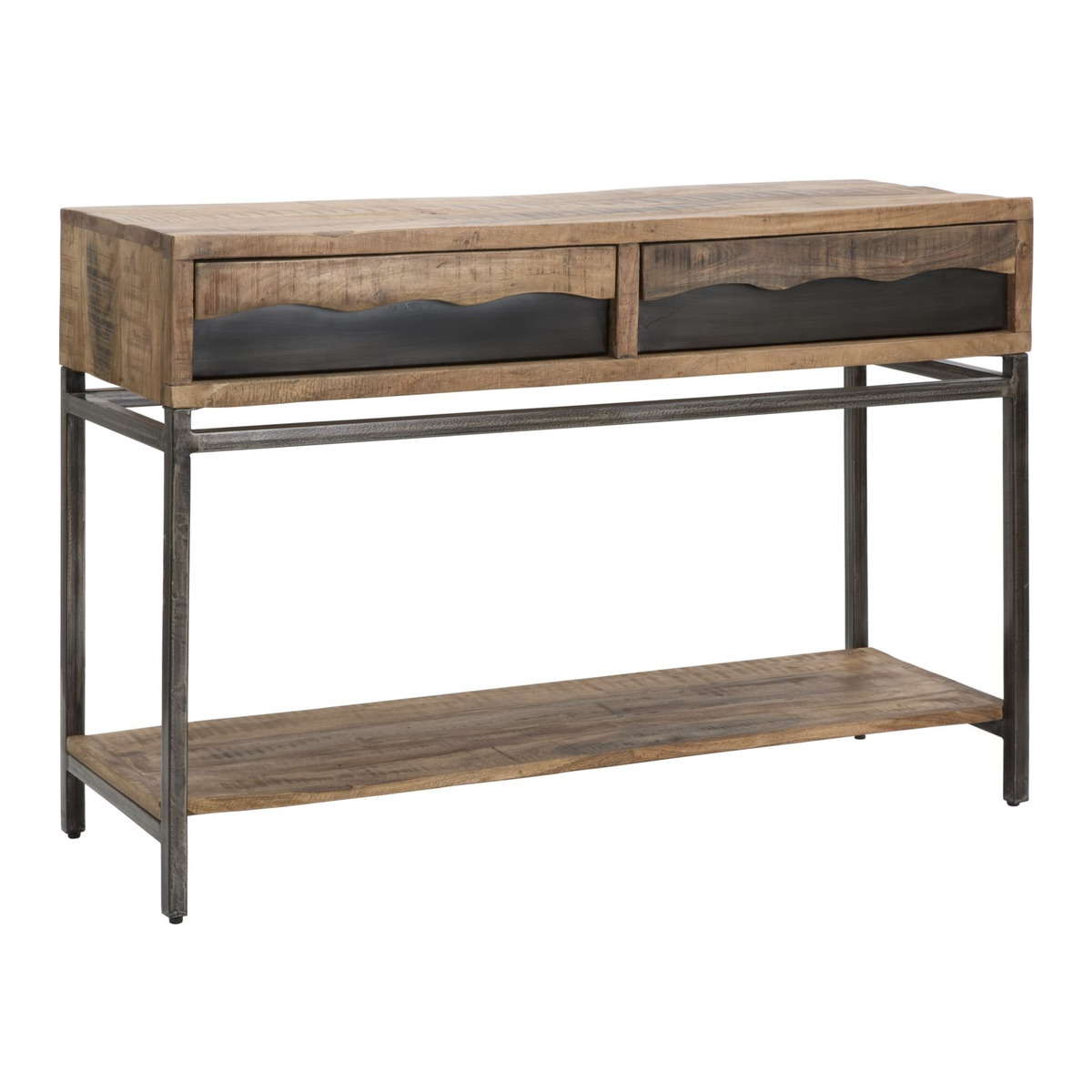 foto del prodotto tavolo consolle mf602, marrone, legno, 118x40x80 cm, epikasa