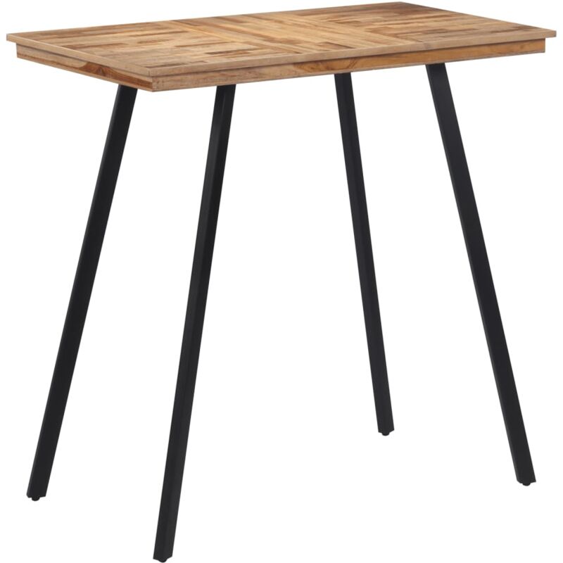 foto del prodotto tavolo da bar 110x55x105 cm in legno massello di teak vidaxl
