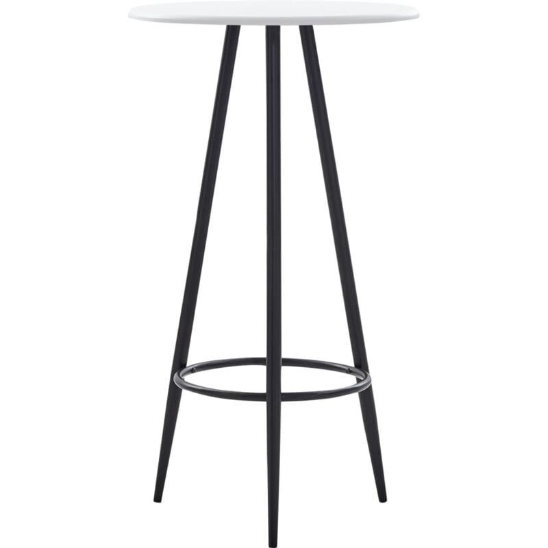 foto del prodotto tavolo da bar bianco 60x107,5 cm in mdf vidaxl