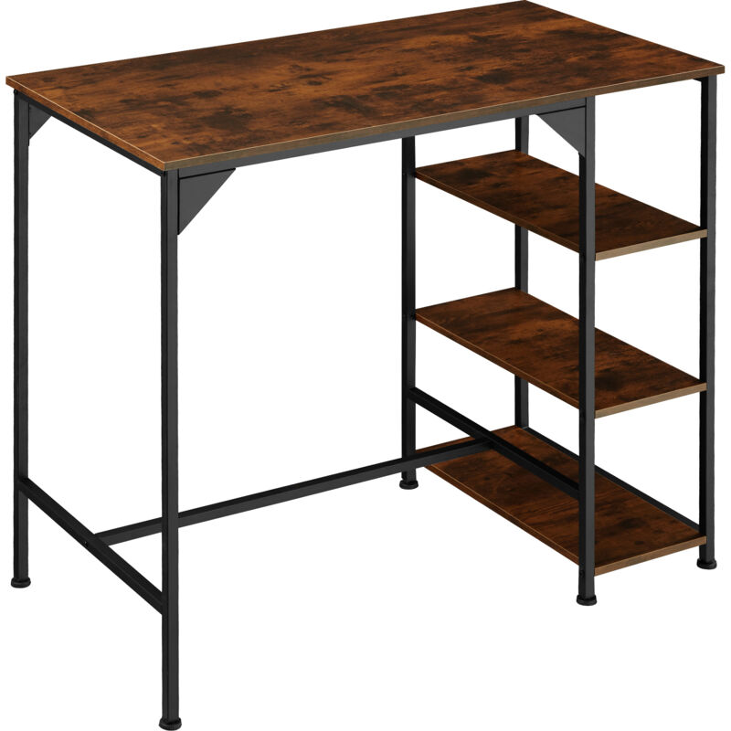 foto del prodotto tavolo da bar cannock 109 x 60 x 100 cm tavolo da bar stile industriale, tavolino da bistrot, tavolino alto
