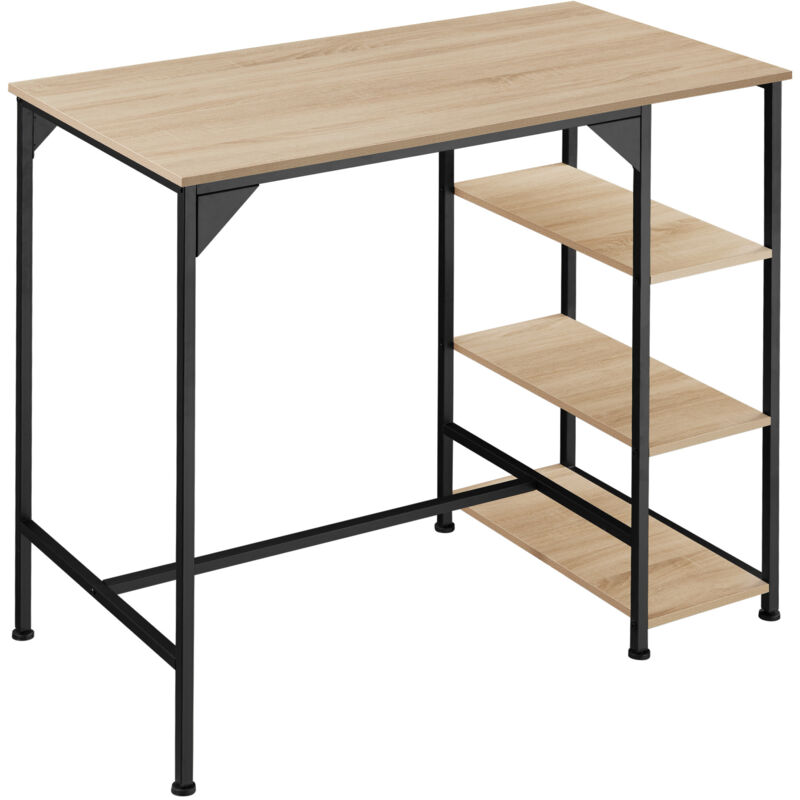 foto del prodotto tavolo da bar cannock 109 x 60 x 100 cm tavolo da bar stile industriale, tavolino da bistrot, tavolino alto