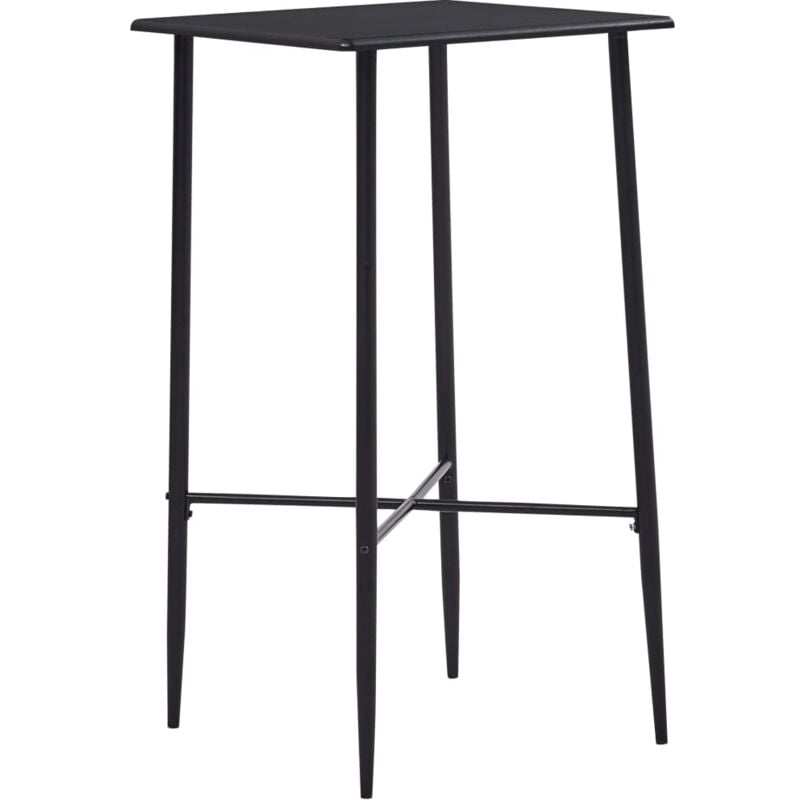 foto del prodotto tavolo da bar nero 60x60x111 cm in mdf vidaxl 200518