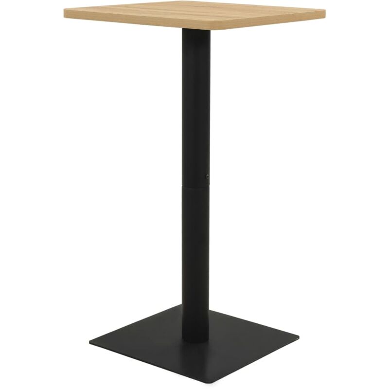 foto del prodotto tavolo da bistrot colore rovere 60x60x107 cm vidaxl