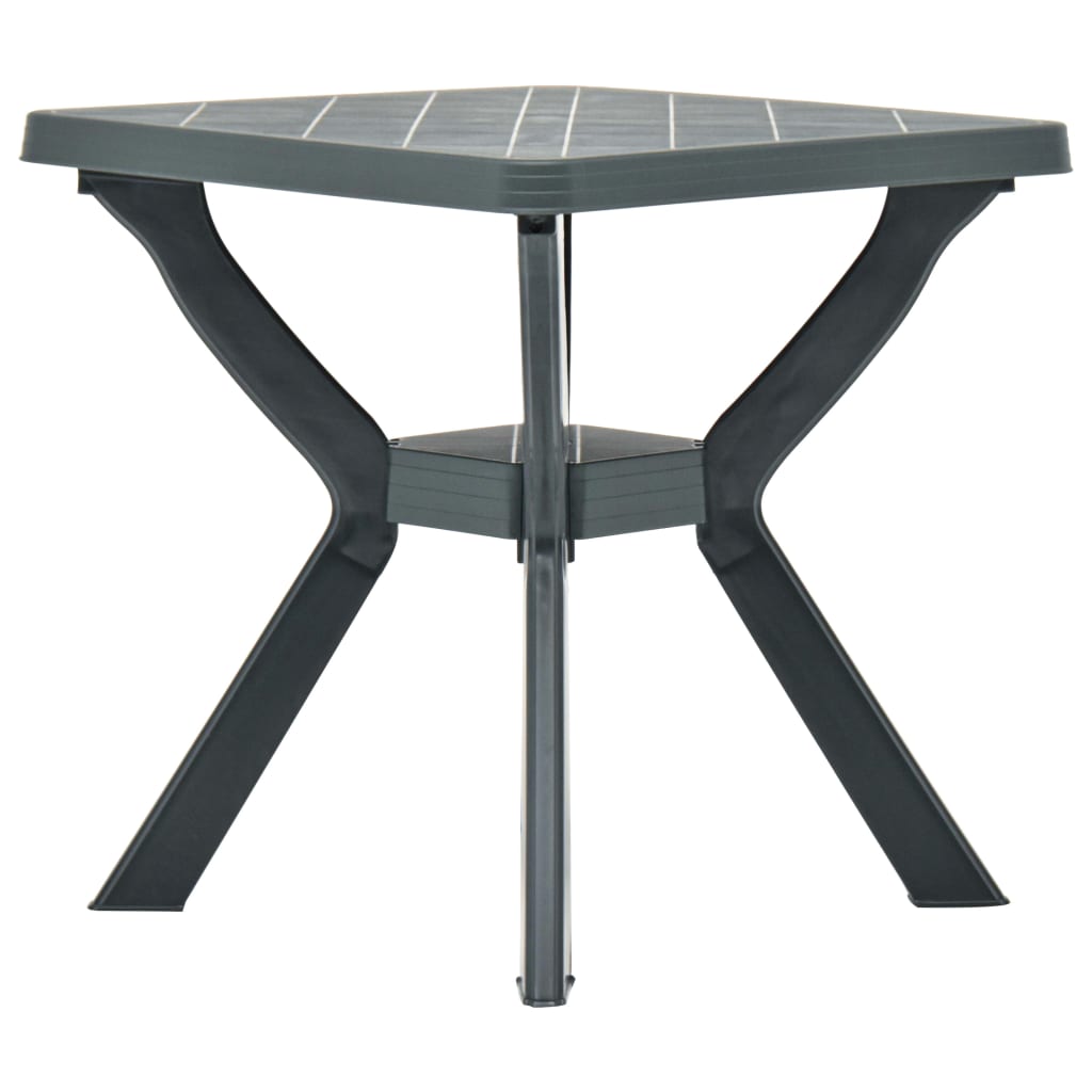 foto del prodotto tavolo da bistrot verde 70x70x72 cm in plastica cod mxl 34520