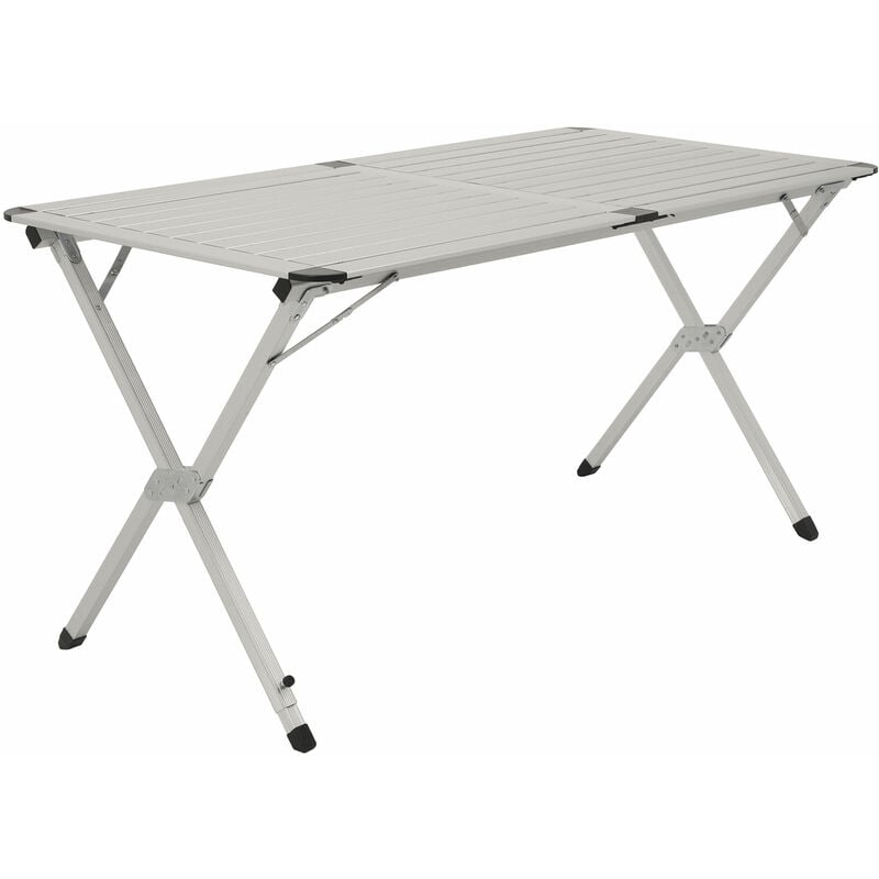 foto del prodotto tavolo da campeggio in alluminio per 4 persone 140 x 70 x 70 cm pieghevole campfeuer