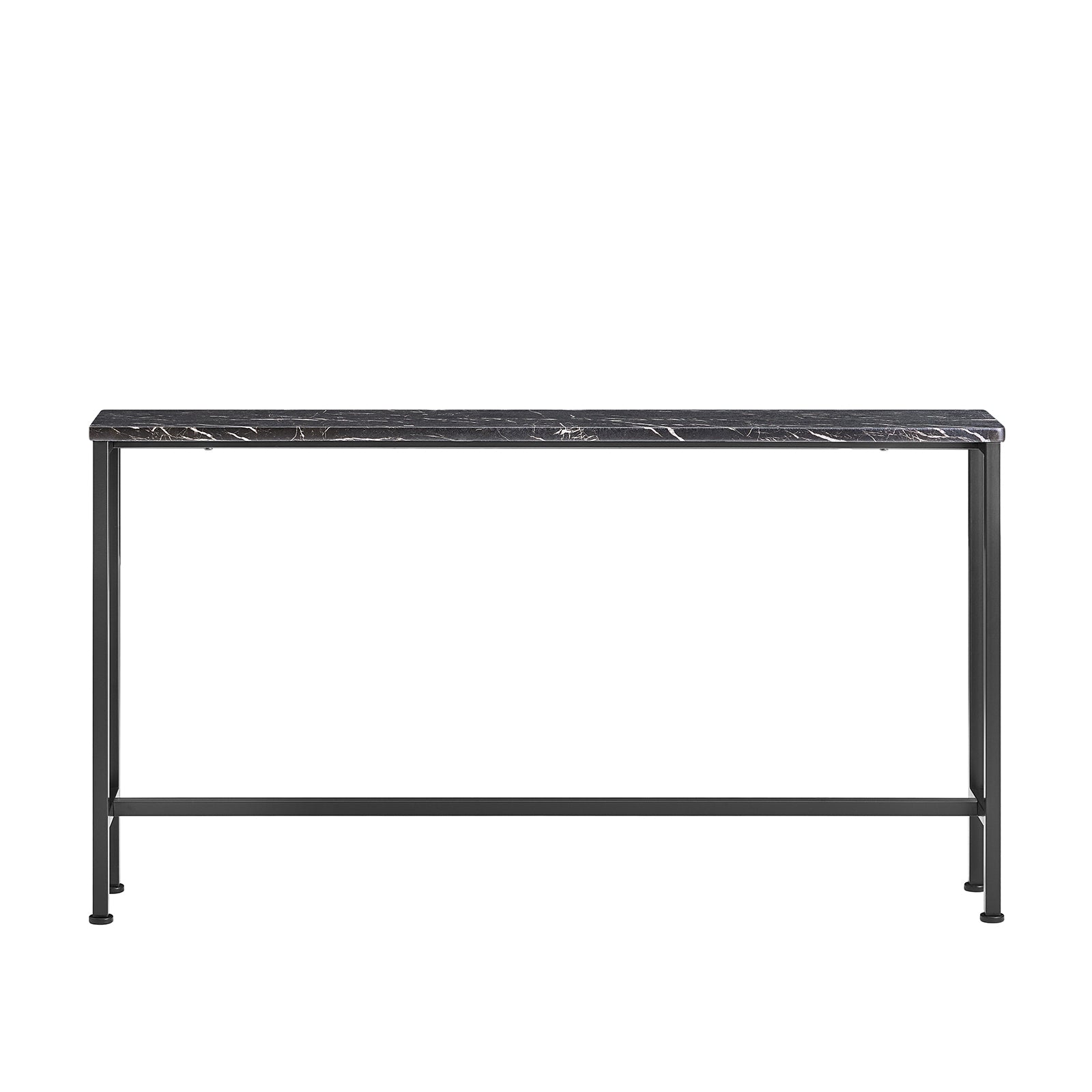 foto del prodotto tavolo da consolle vintage tavolo da ingresso tavolo per divano salvaspazio l120 p20 a65 cm nero fsb19 sch