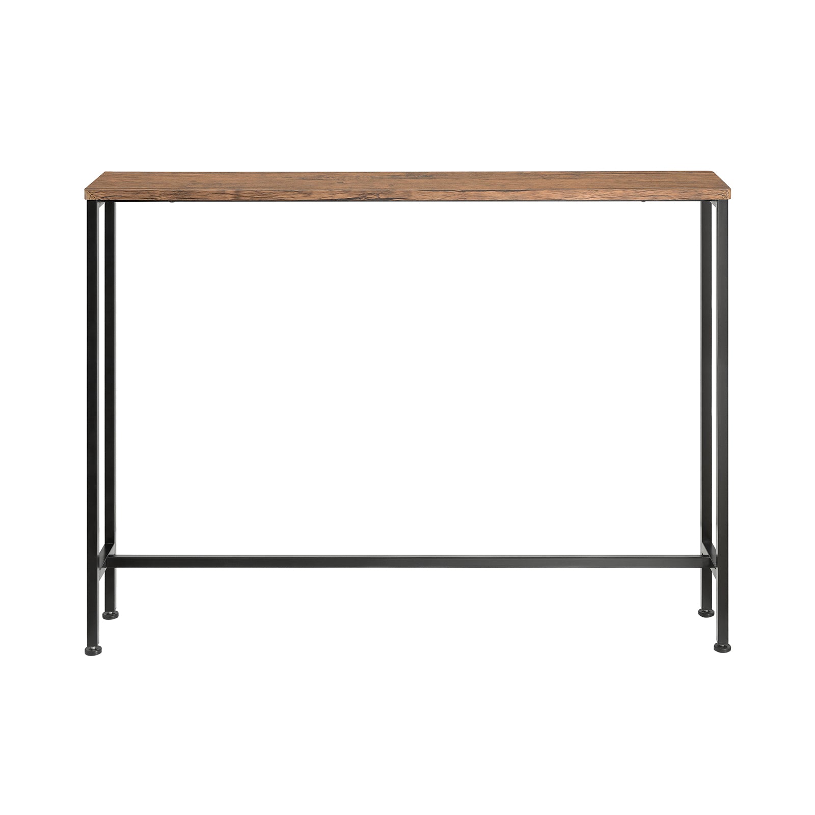 foto del prodotto tavolo da consolle vintage tavolo da ingresso tavolo per divano salvaspazio l120 p20 a80 cm marrone fsb19-xl-n