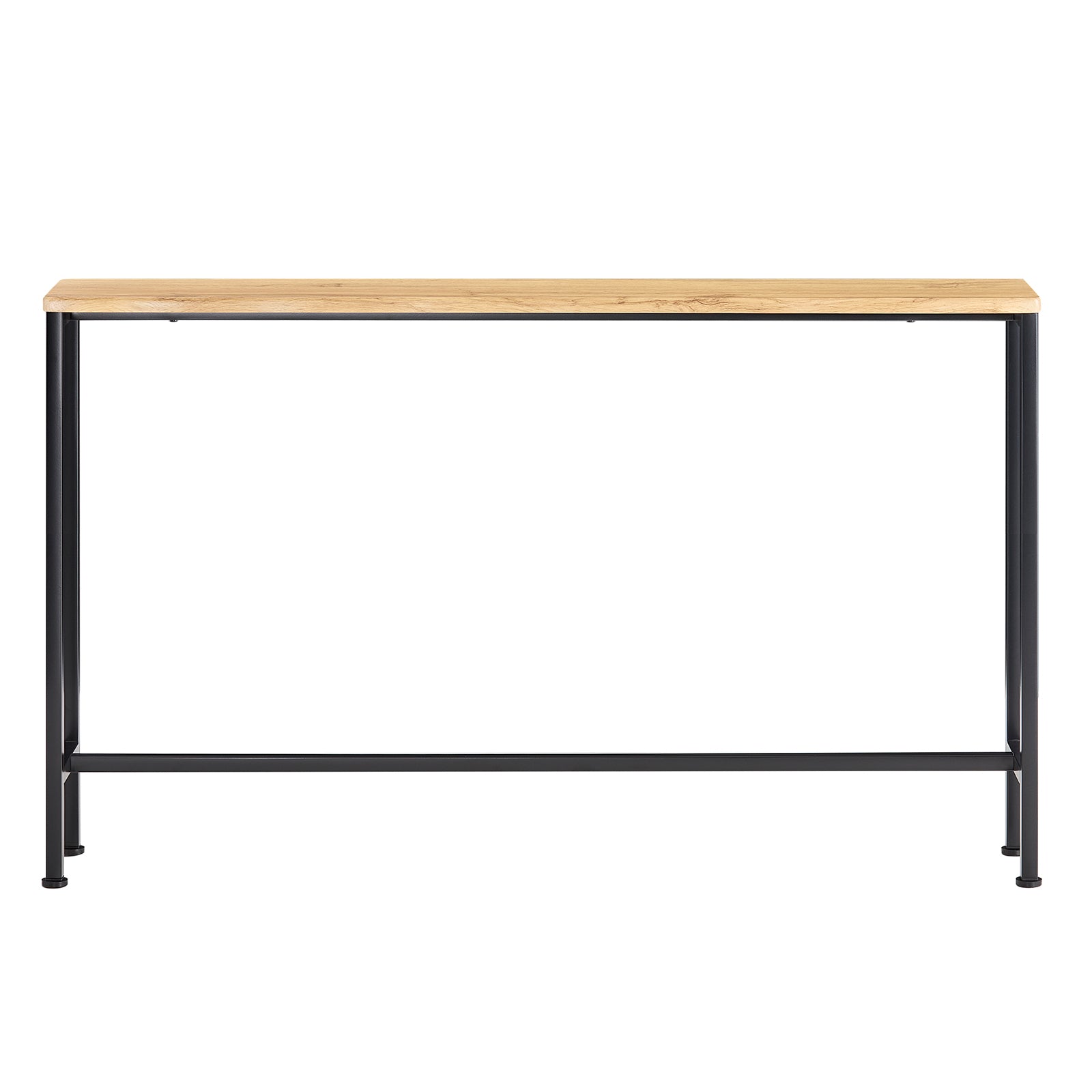 foto del prodotto tavolo da consolle vintage tavolo da ingresso tavolo per divano salvaspazio l120 p20 a80 cm naturale fsb19 l e