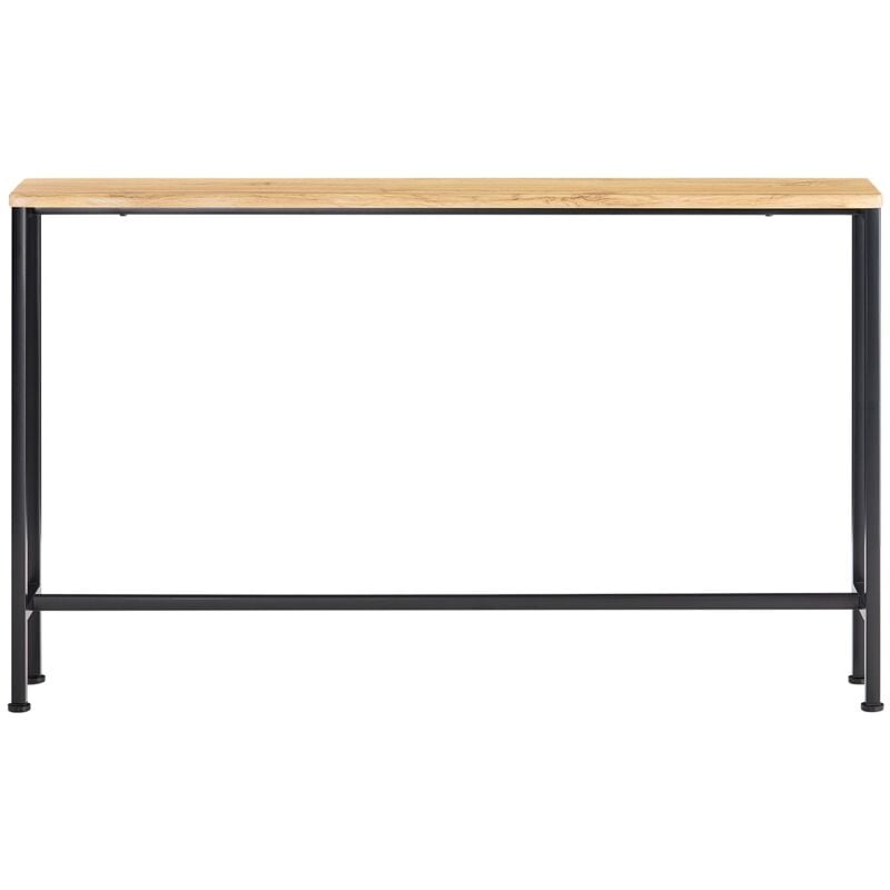 foto del prodotto tavolo da consolle vintage tavolo da ingresso tavolo per divano salvaspazio l120p20a80 cm naturale fsb19 l e sobuy