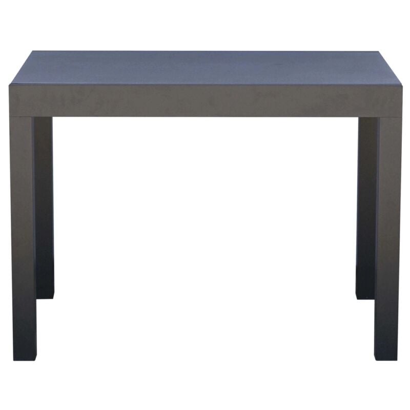 foto del prodotto tavolo da esterno allungabile solaria spalato in alluminio antracite e piano in vetroceramica 104 208x75x75 cm