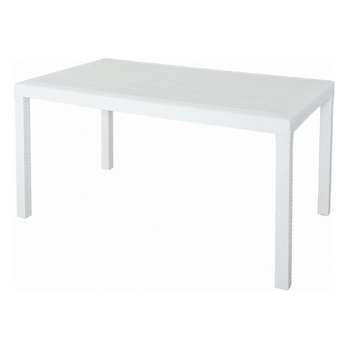 foto del prodotto tavolo da esterno bica 9094 houston bianco