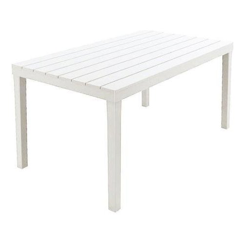 foto del prodotto tavolo da esterno ipae progarden sum028bi sumatra sumatra bianco