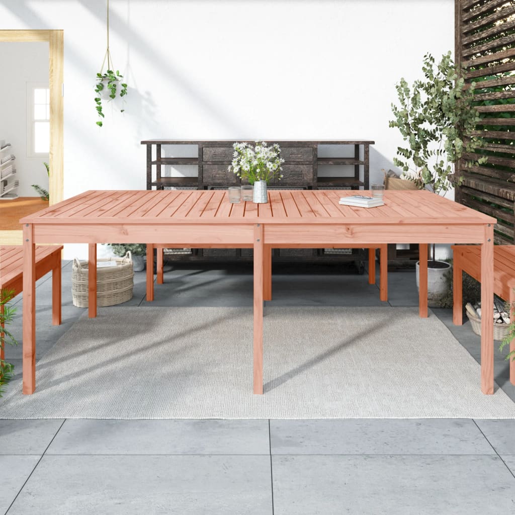 foto del prodotto tavolo da giardino 203,5x100x76cm in legno massello di douglascod mxl 81992