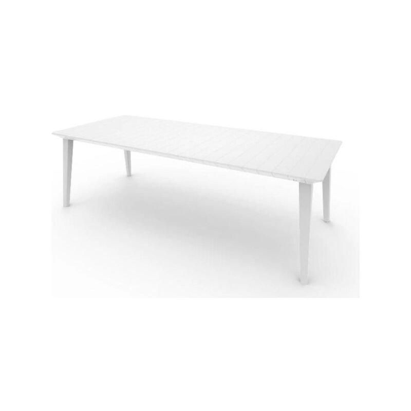 foto del prodotto tavolo da giardino 235x98x74 cm in resina keter lima 240 bianco