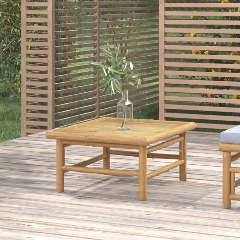 foto del prodotto tavolo da giardino 65x55x30 cm in bamb 